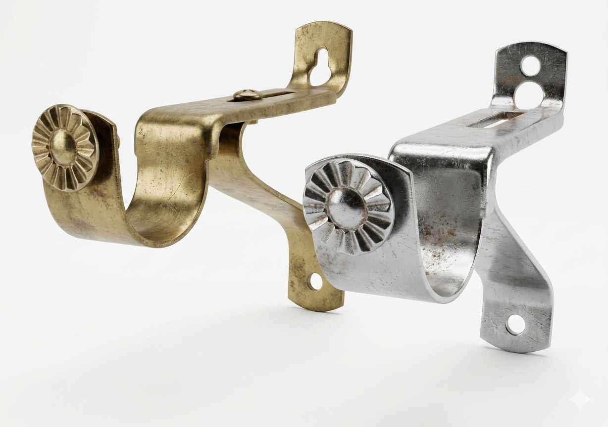 Curtain Rod Bracket Open Single